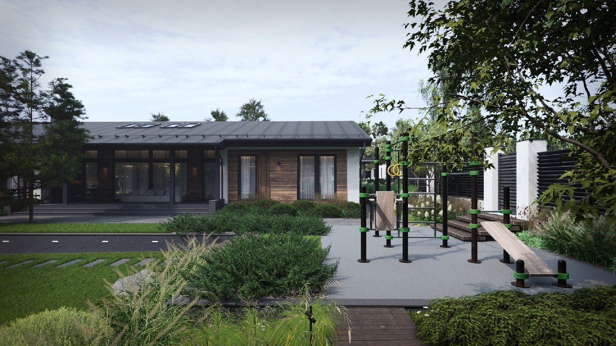 Визуализация к проекту Мастерской художественных садов Imaginary Garden