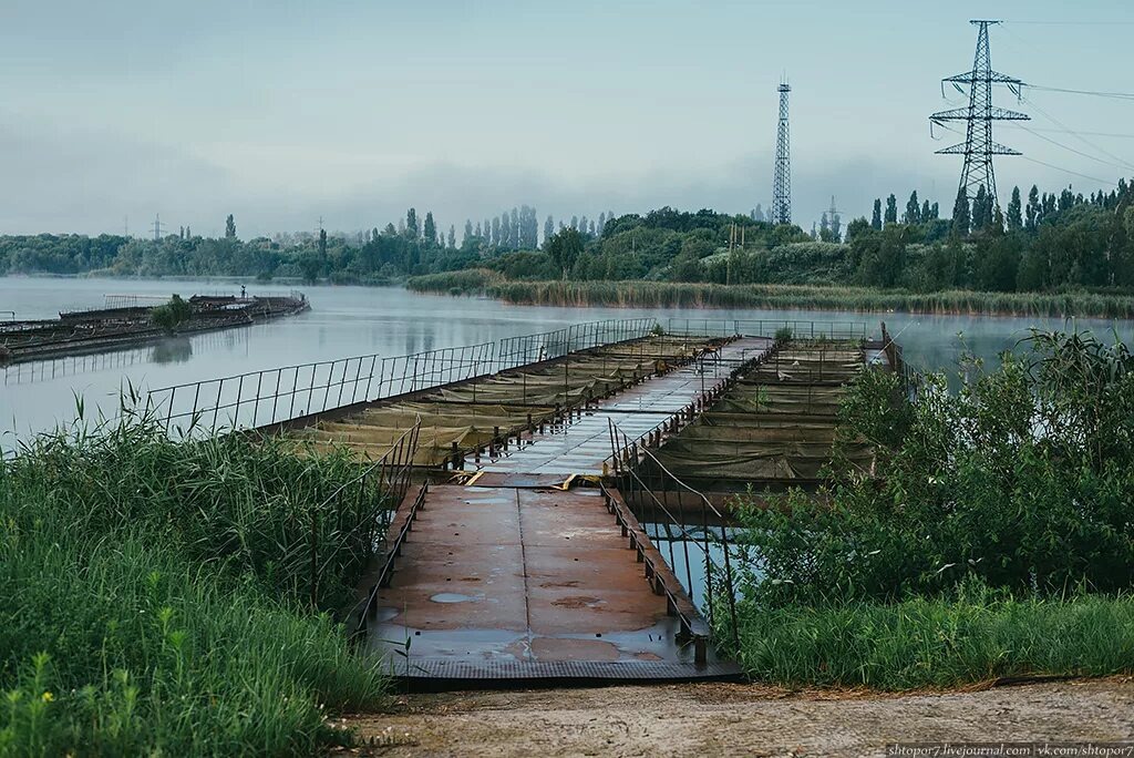 Заброшенные садки пруда-охладителя ЧАЭС. Тишина, ржавчина и зелень — так выглядит зона отчуждения сегодня. 🏭🌿