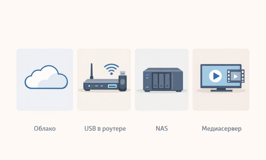 Домашний медиасервер и NAS: где хранить фильмы, фото и документы и как открыть их с любого устройства