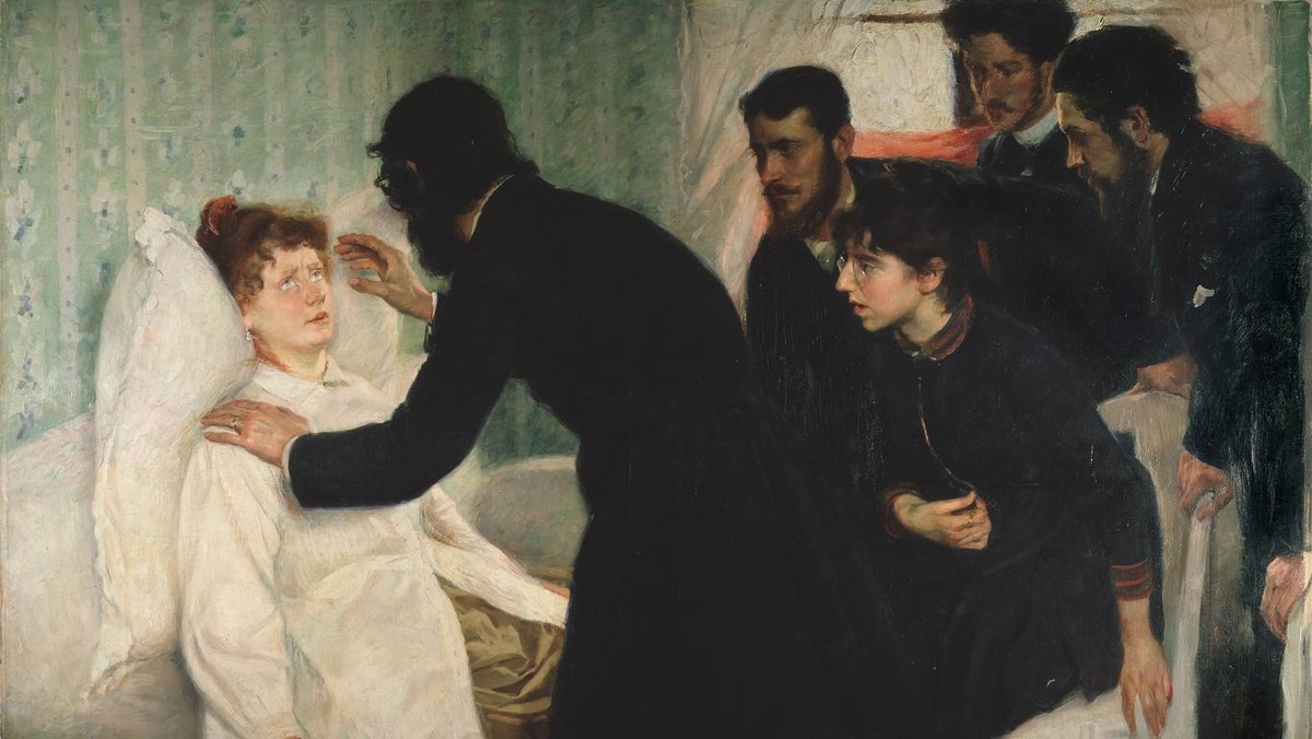     Ричард Берг. Сеанс гипноза. 1887