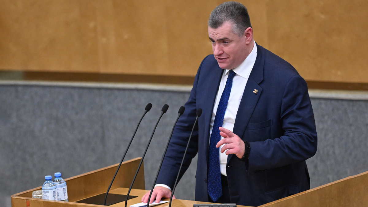    Председатель комитета Государственной Думы РФ по международным делам руководитель фракции ЛДПР Леонид Слуцкий 2022 РИА