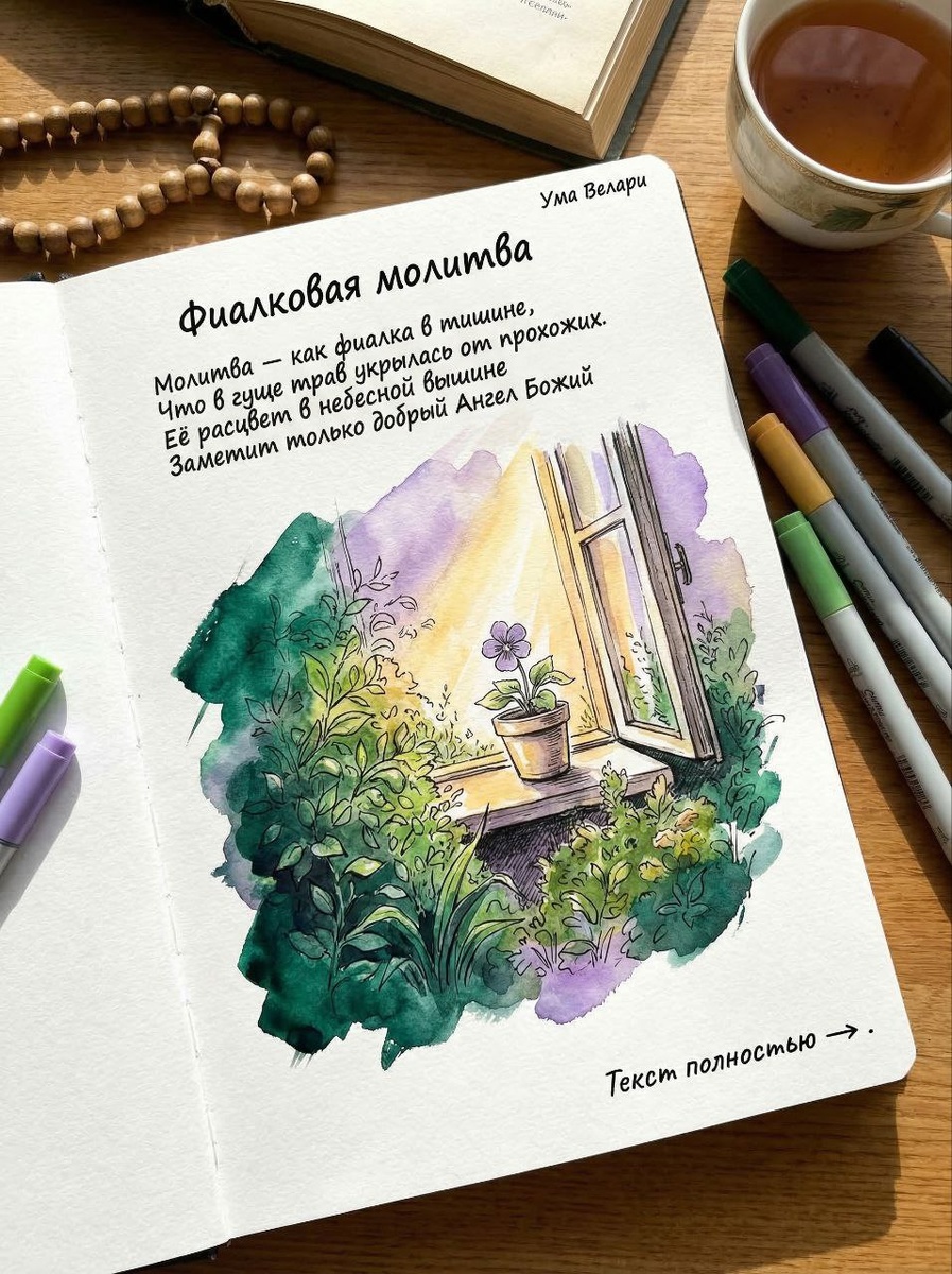 Фиалковая молитва