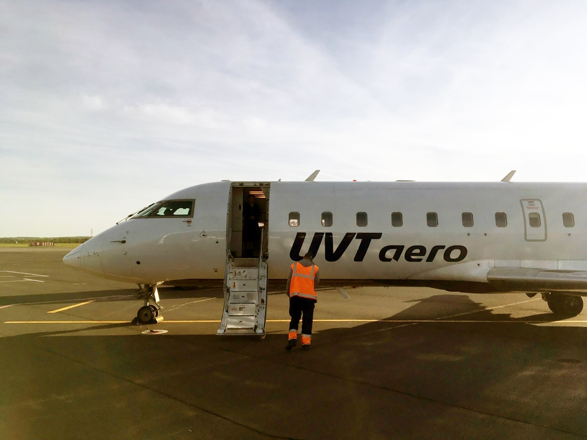    Bombardier СRJ 200 ЮВТ Аэро. Фото: Константин Седегов, ПН