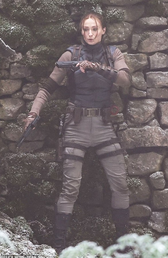 Кадры со съемок сериала Tomb Raider