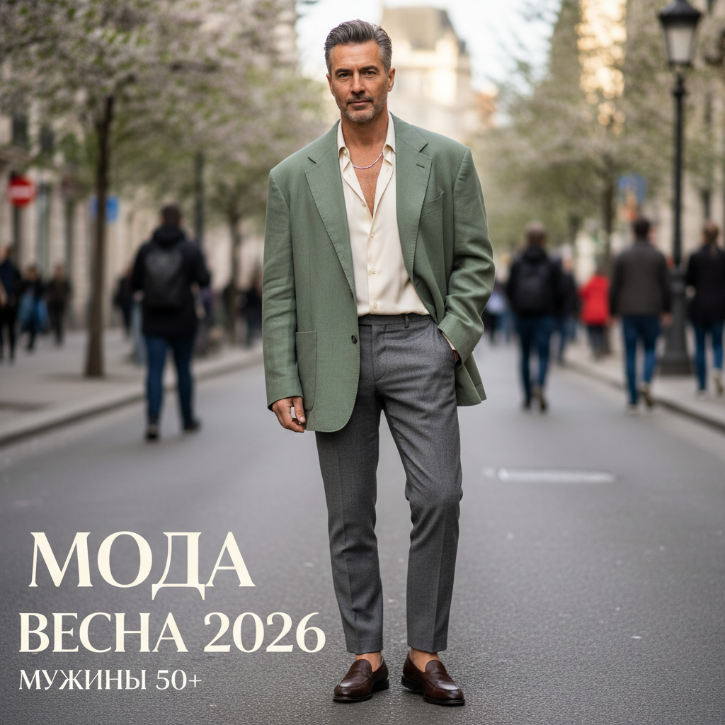 Современные тенденции мужской моды весны 2026