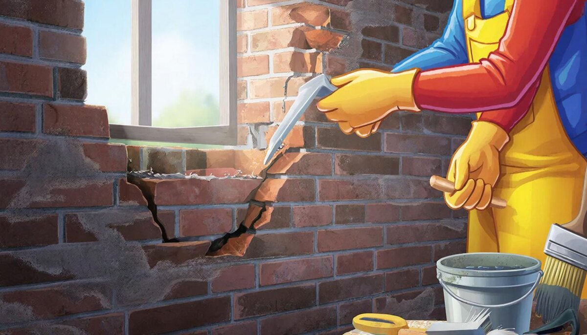 Использование сухой асбестоцементной смеси — это бюджетный и надежный 
способ восстановить целостность бетонных и каменных конструкций.