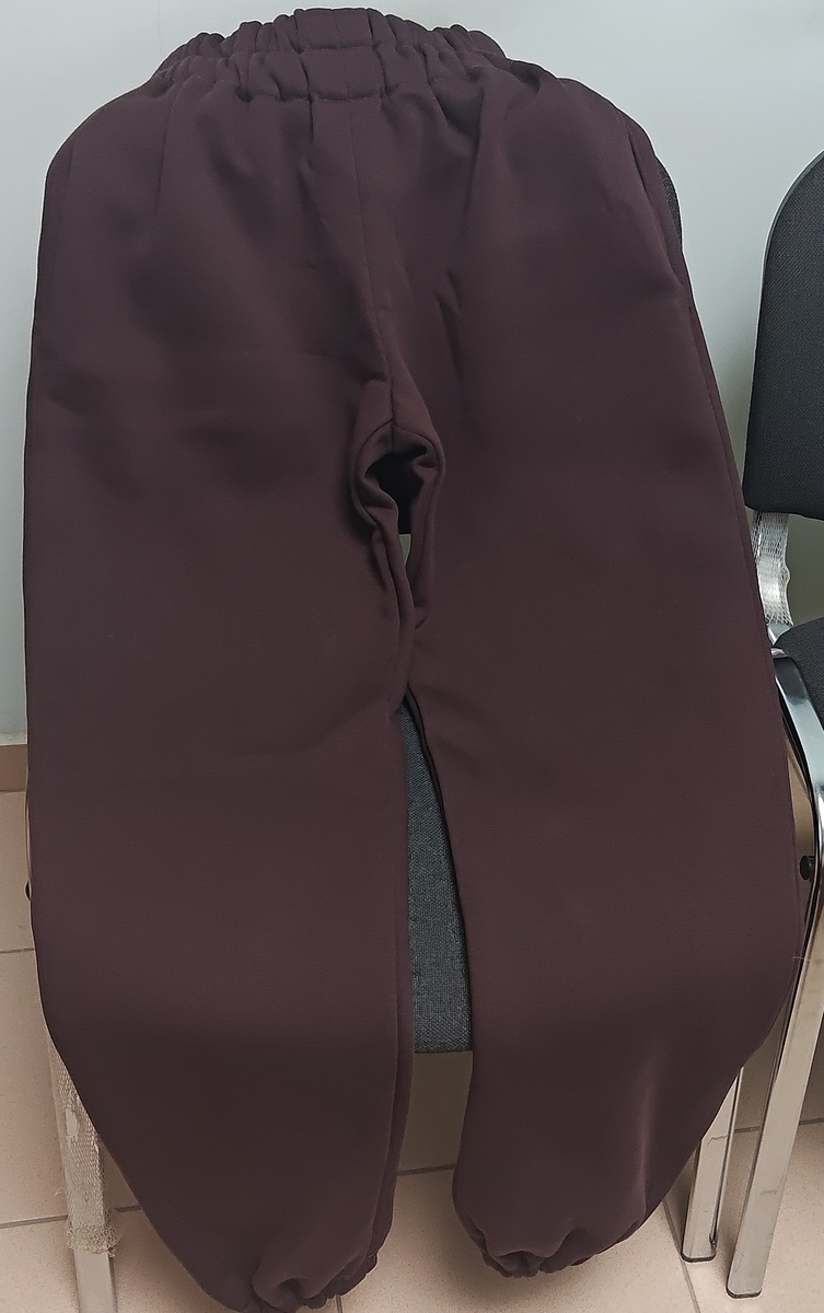 Вот такие получились брюки