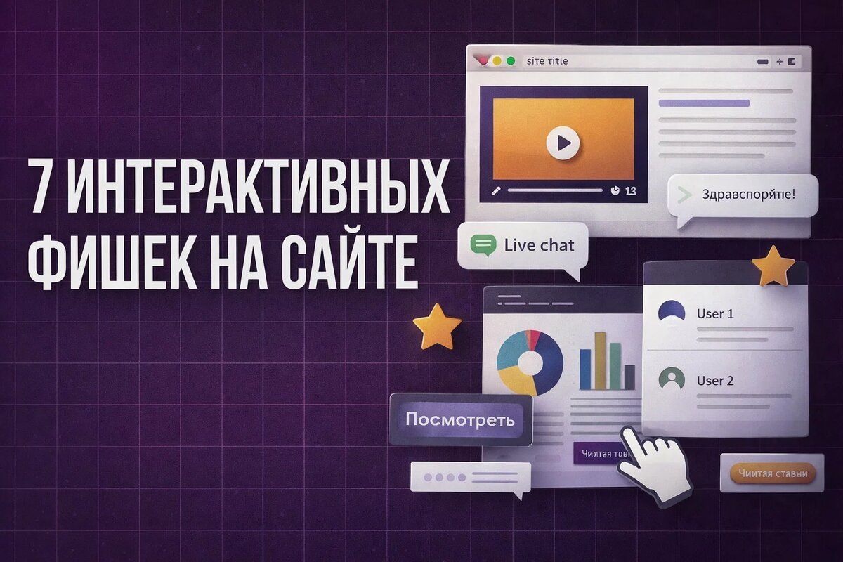 7 интерактивных фишек на сайте, которые помогают увеличить конверсию