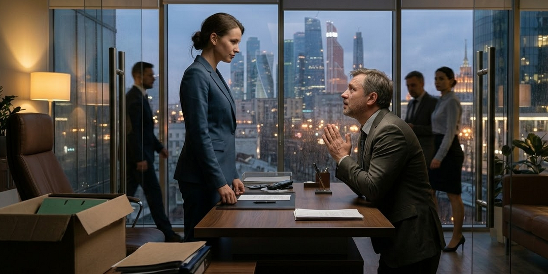 «Она два слова связать не может!» — смеялись коллеги. Их лица вытянулись, когда я заняла кабинет босса