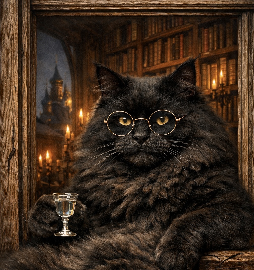 Ой, а у Стругацких тоже был говорящий кот🤫