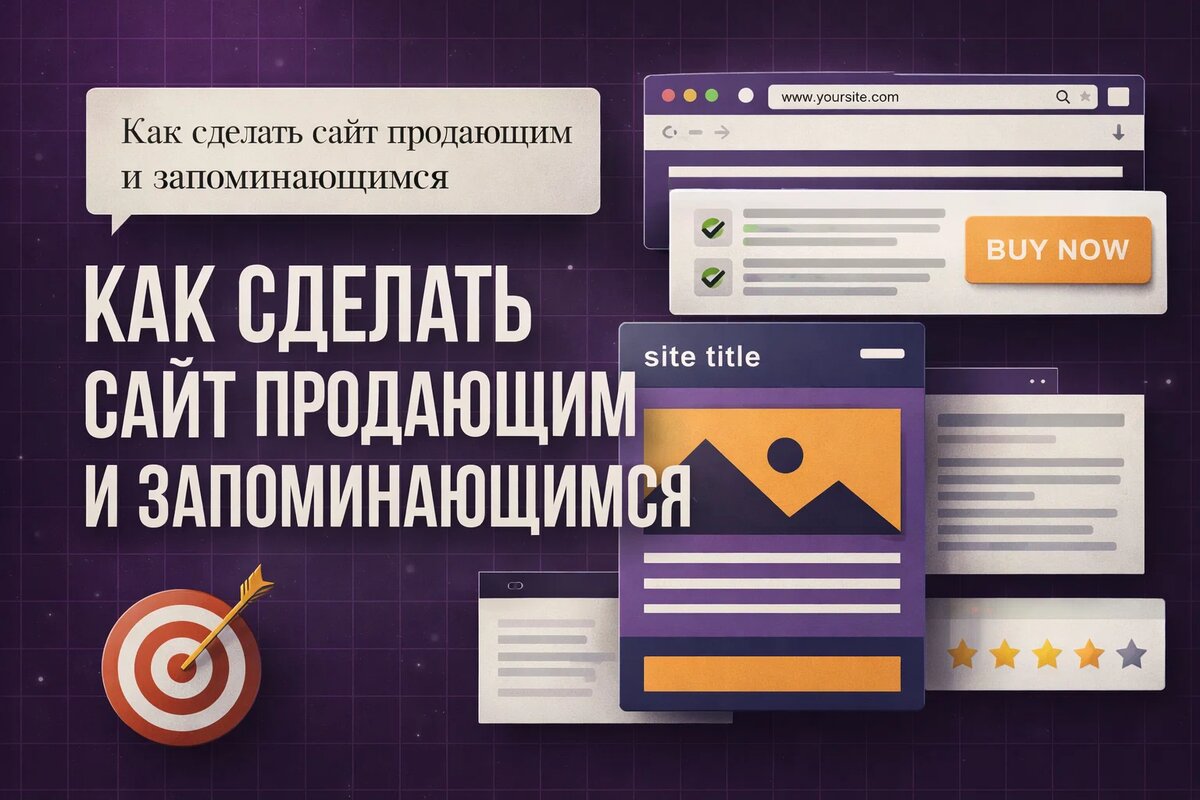 Как сделать сайт продающим и запоминающимся: решения для современного дизайна и роста конверсии