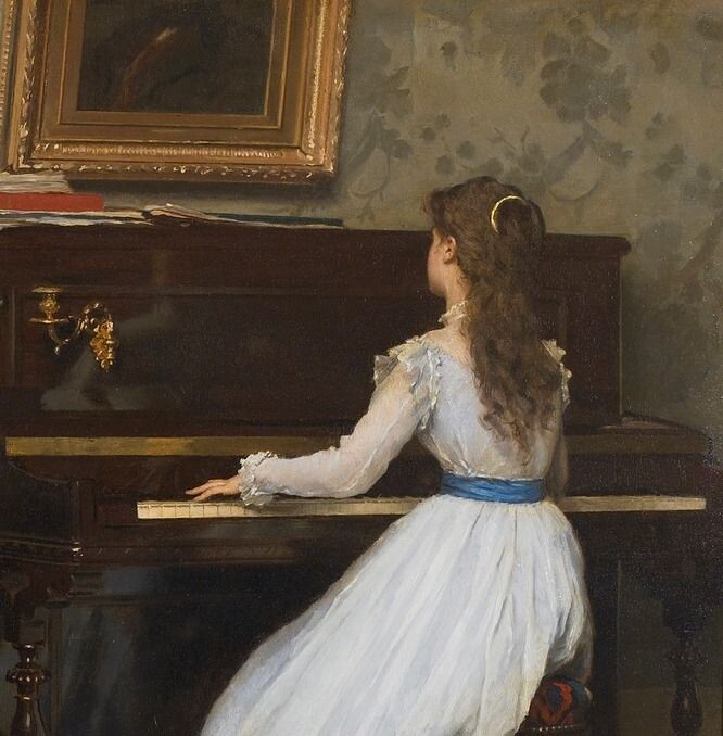 худ. Gustave Léonard De Jonghe (1829 - 1893)