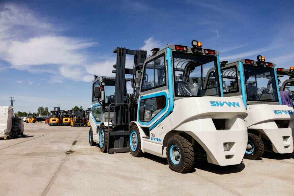 Электрический вилочный погрузчик SHANN