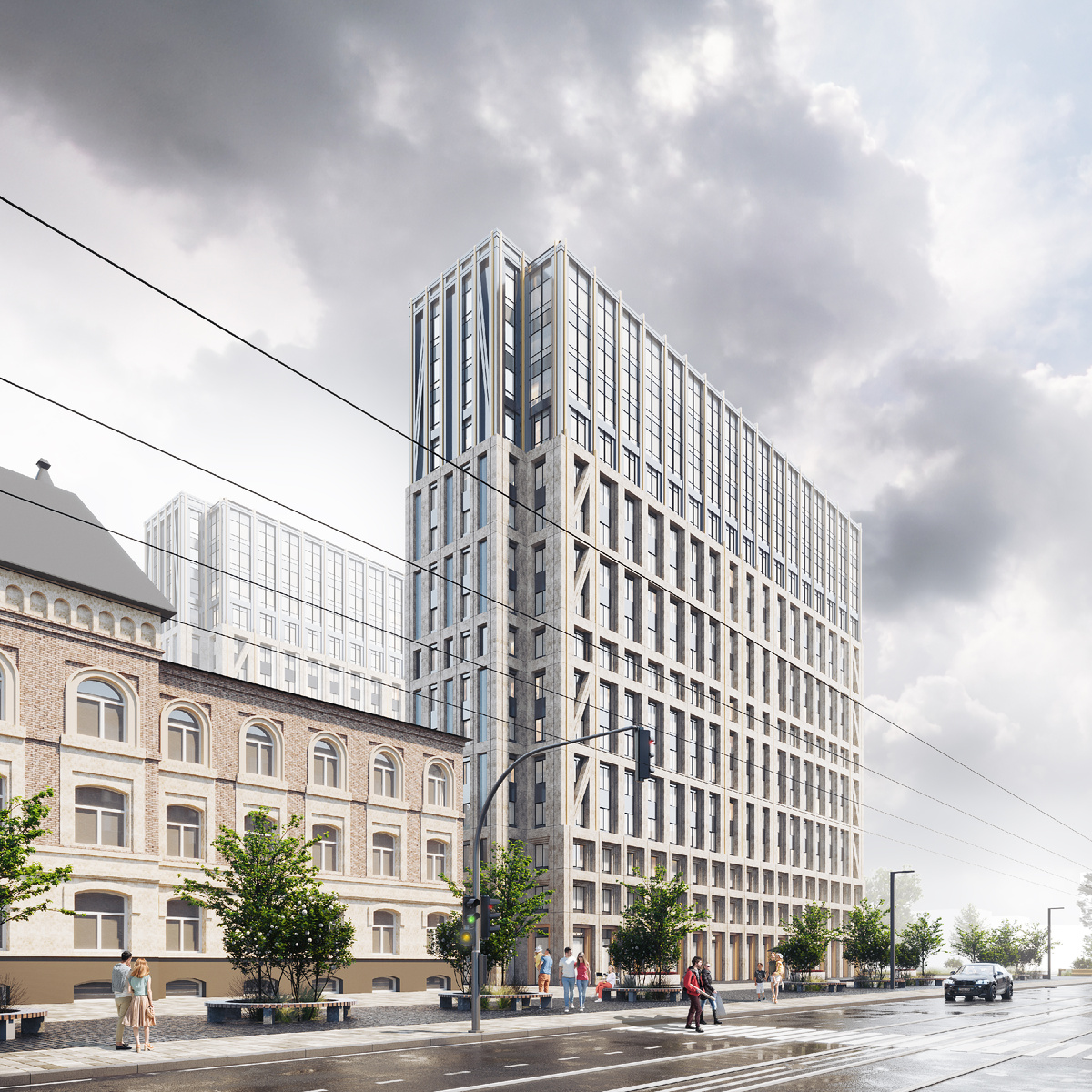 Фото из открытых источников. Проект застройки Шаболовки.