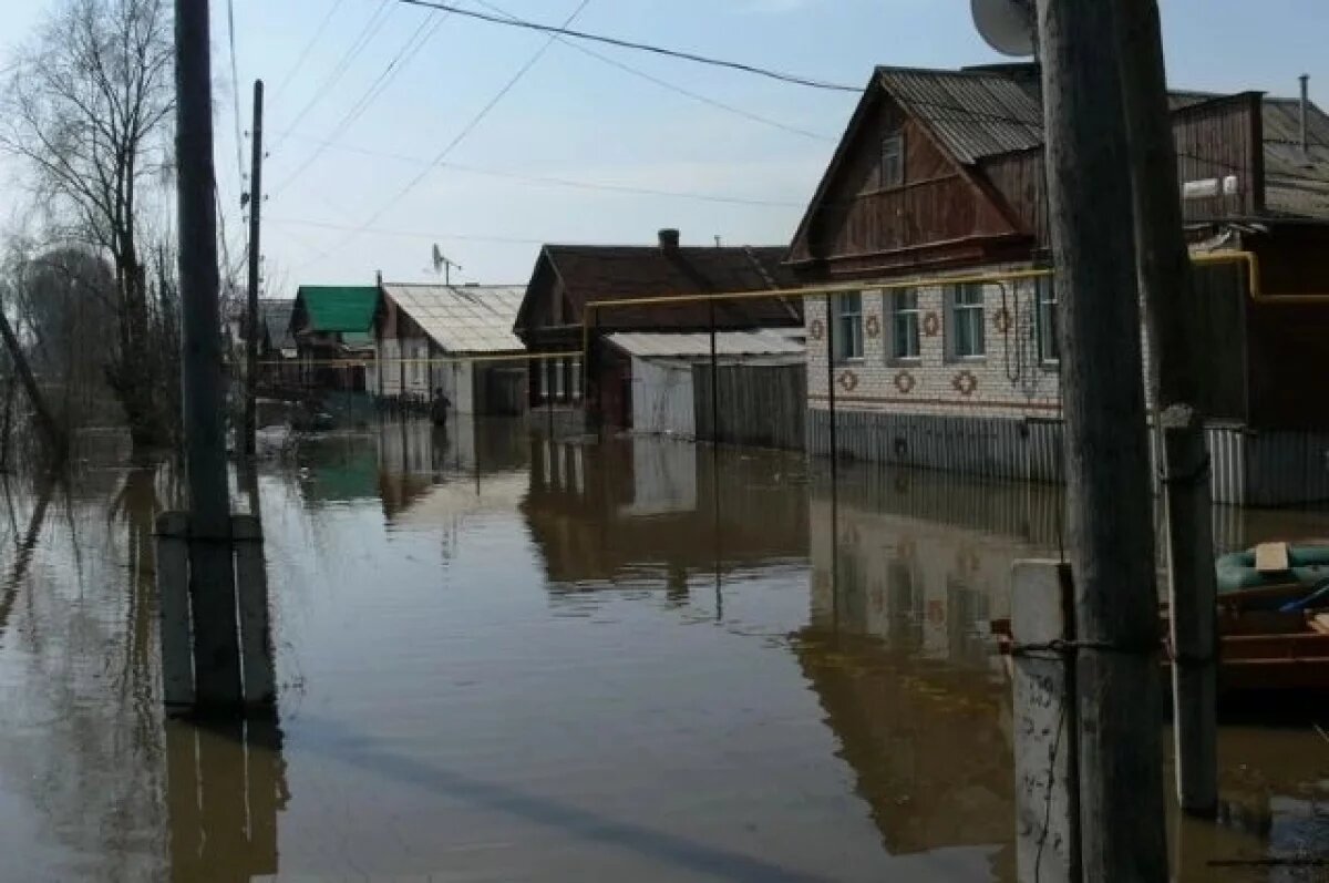    Весной 2013 года подтопило посёлок Борки в Алатырском округе.