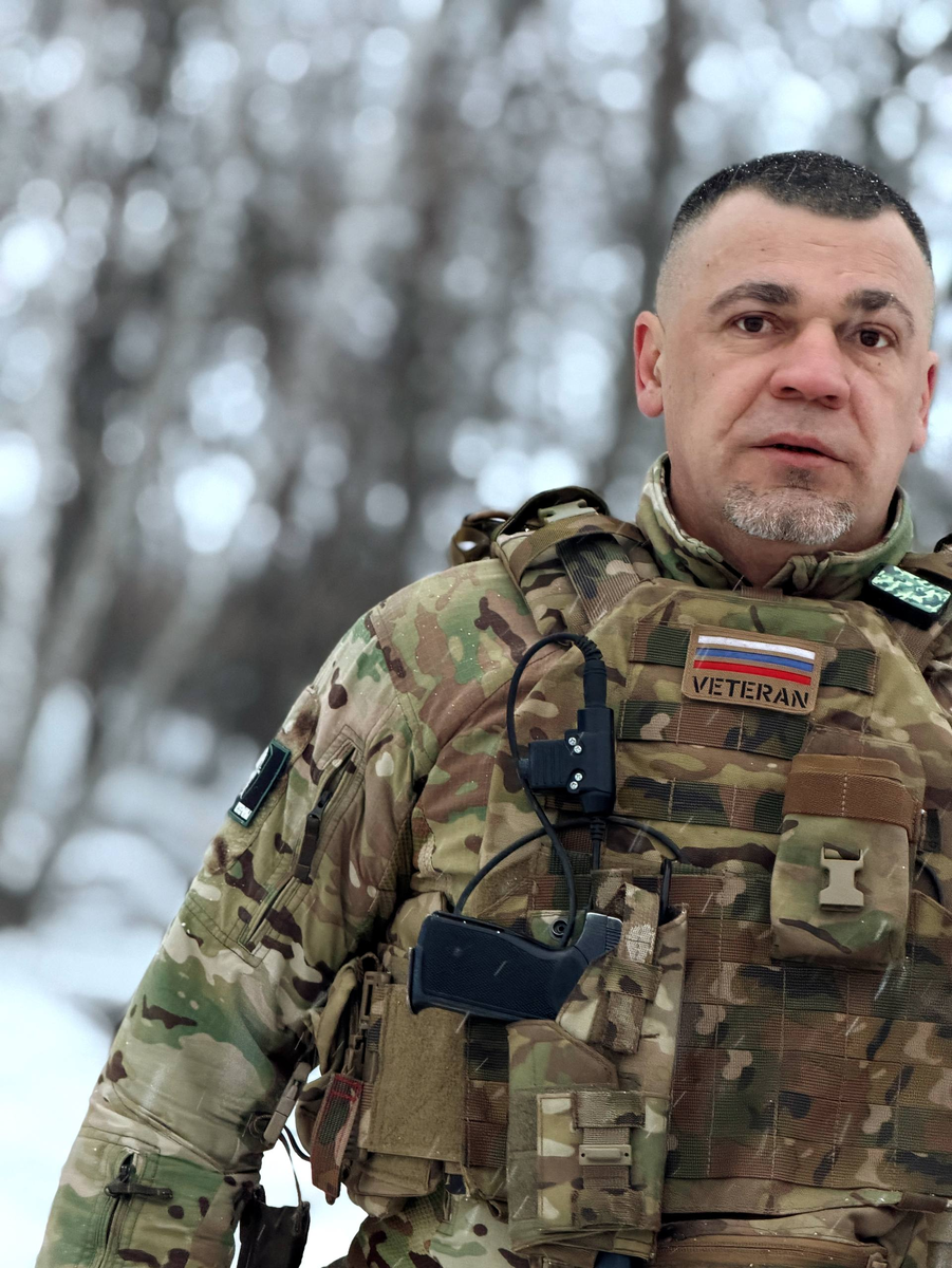 Командир бригады «Ветераны» ВС РФ, Герой России с позывным «Морпех»
