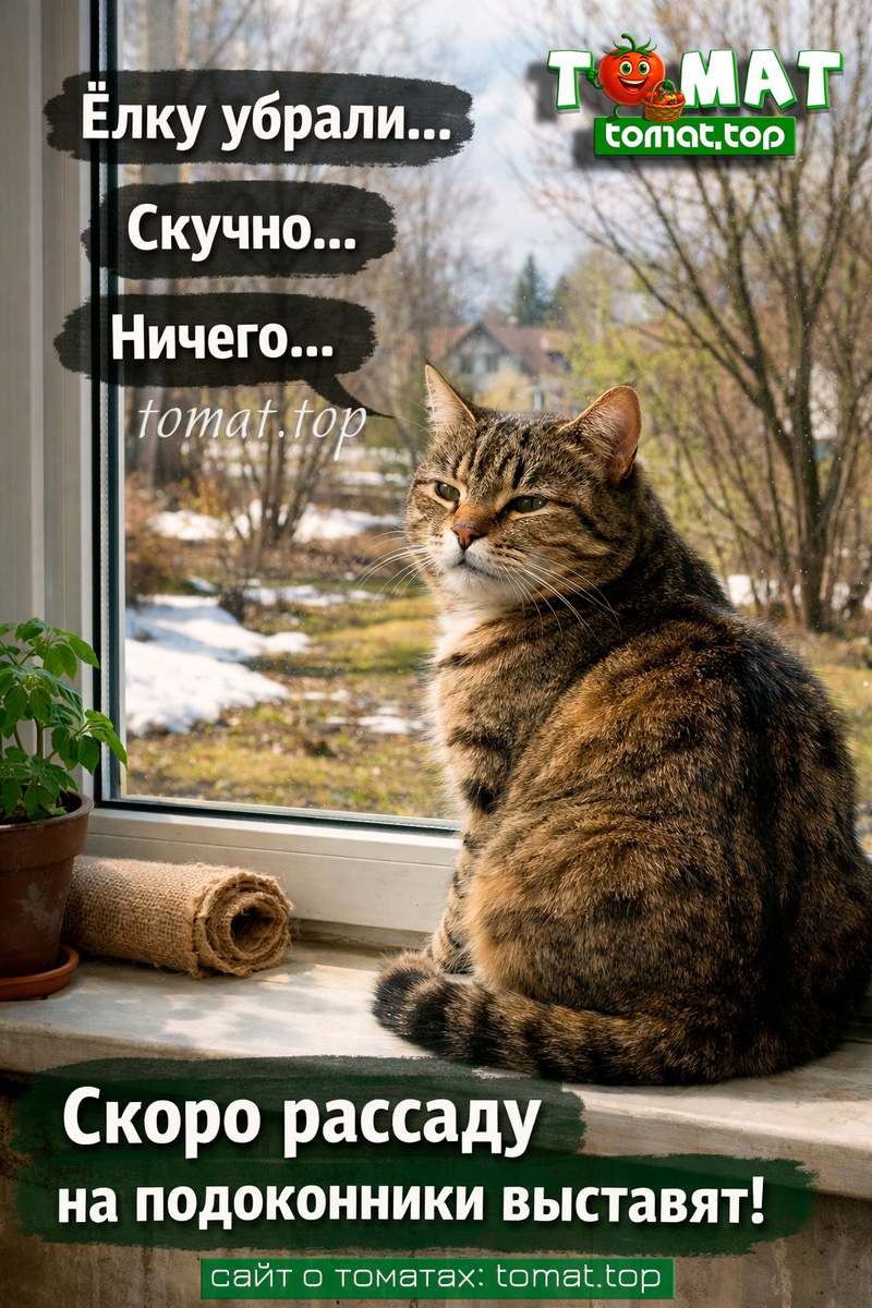 Кто-то ещё ждёт рассаду...