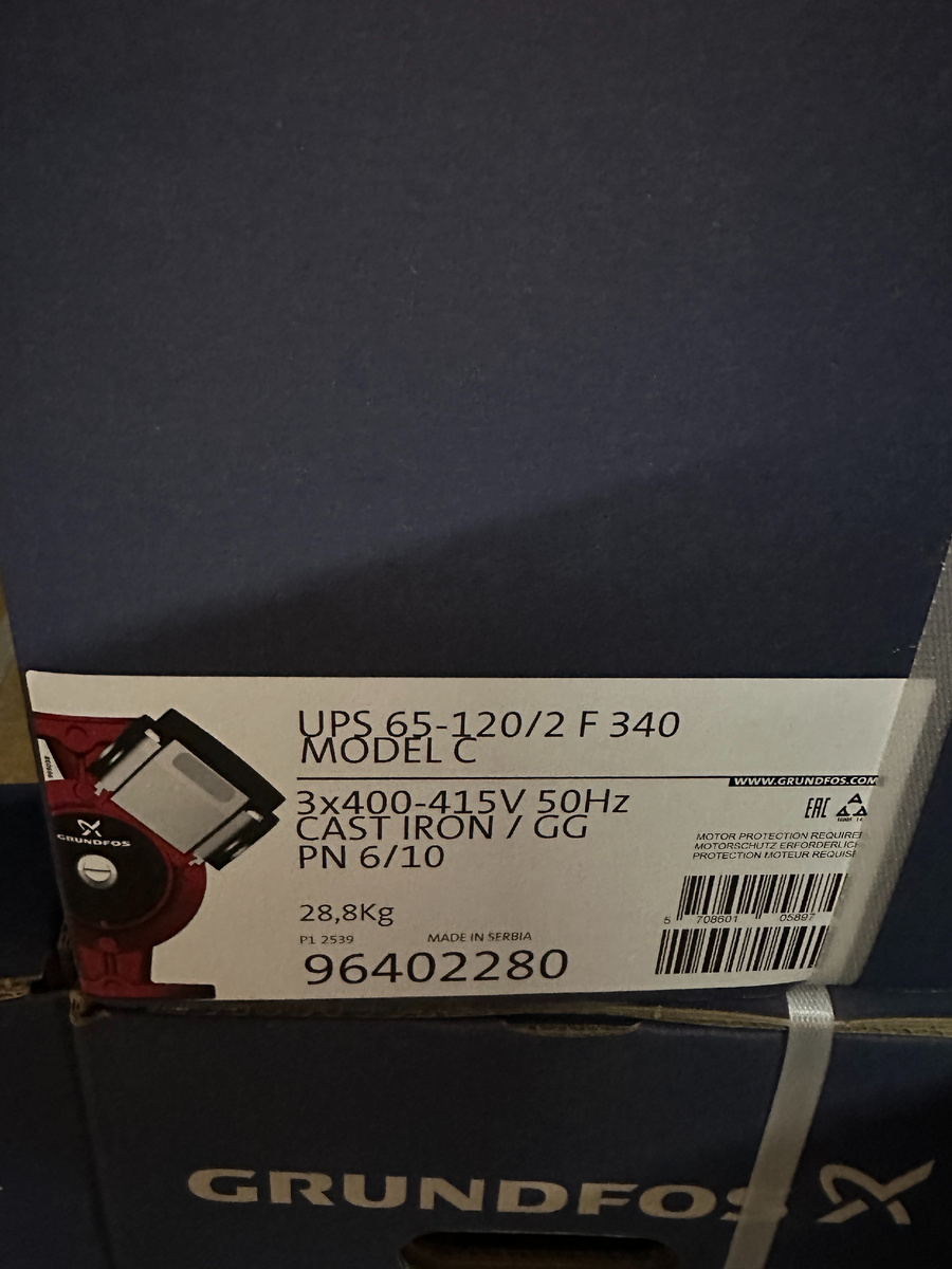 UPS 60-120/2 F Grundfos купить