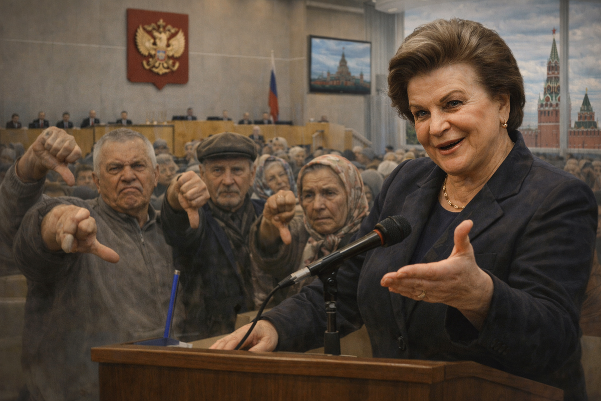 Почему Терешкова предложила снова поднять пенсионный возраст?