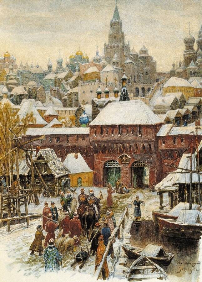     Аполлинарий Васнецов. Москва. 1902   
undefined