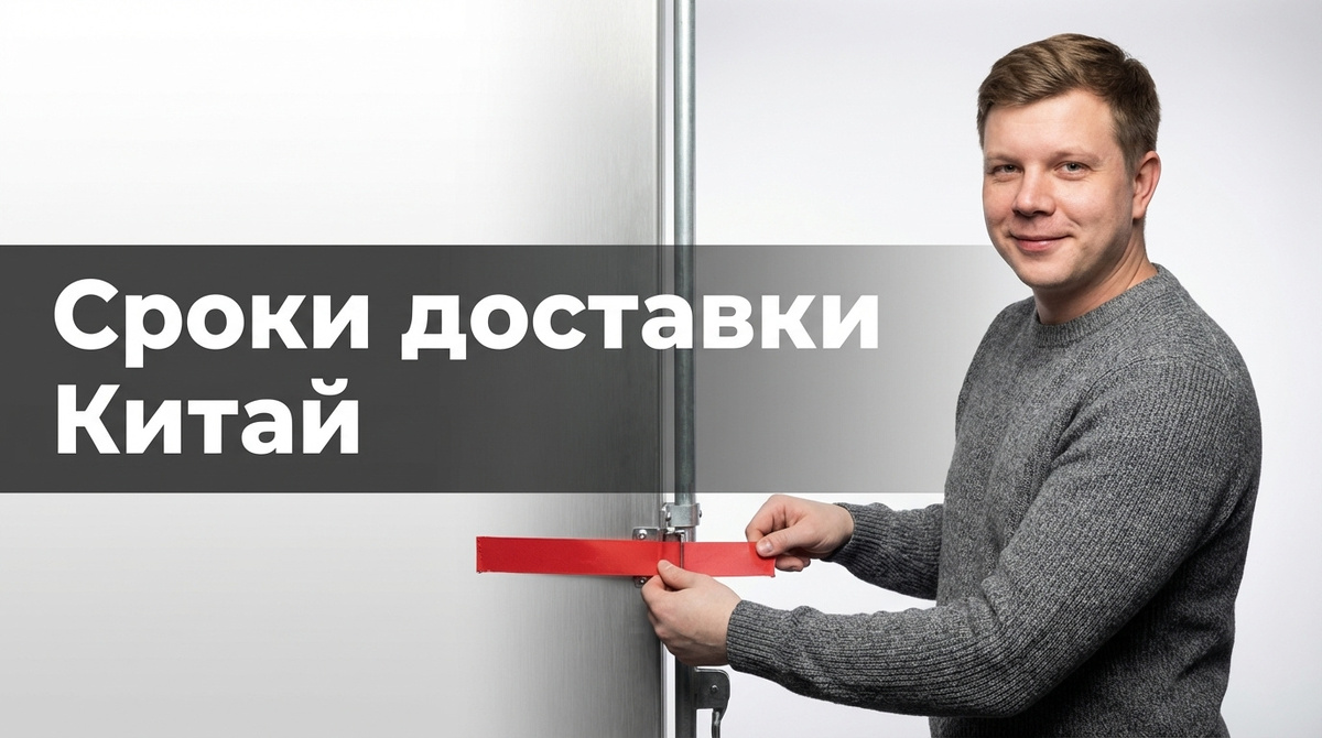 Сроки доставки из Китая в 2026 календарные рабочие дни буфер праздники логистика