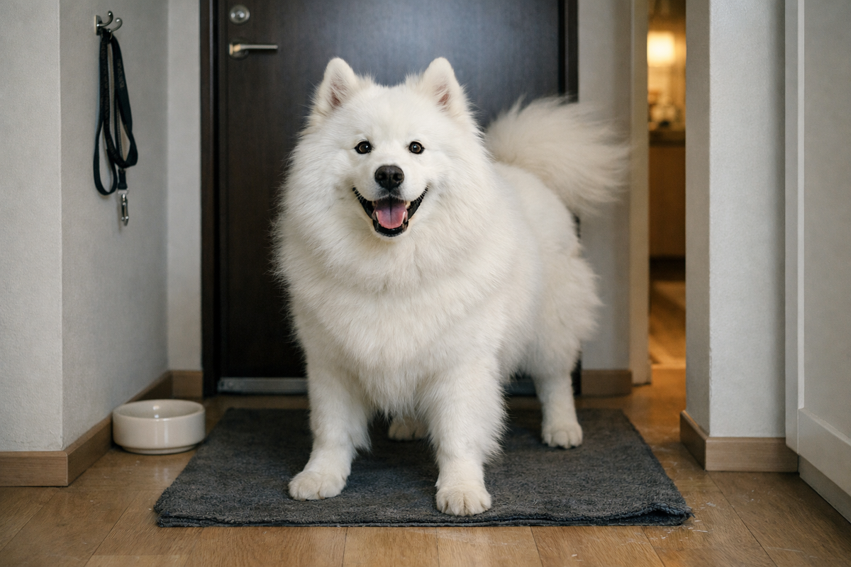 Утро начинается раньше будильника, когда самоед уже зовет в движение