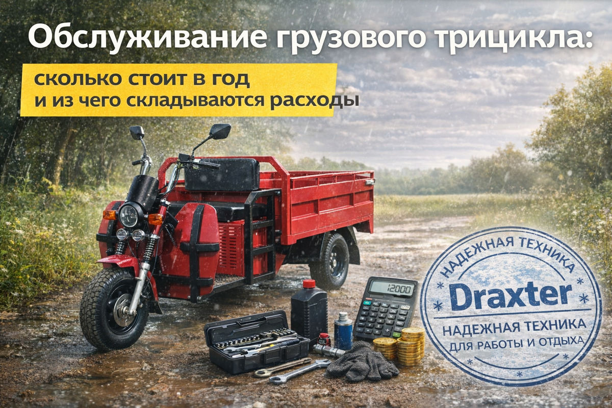 Грузовой трицикл Draxter, Станкопромгрупп