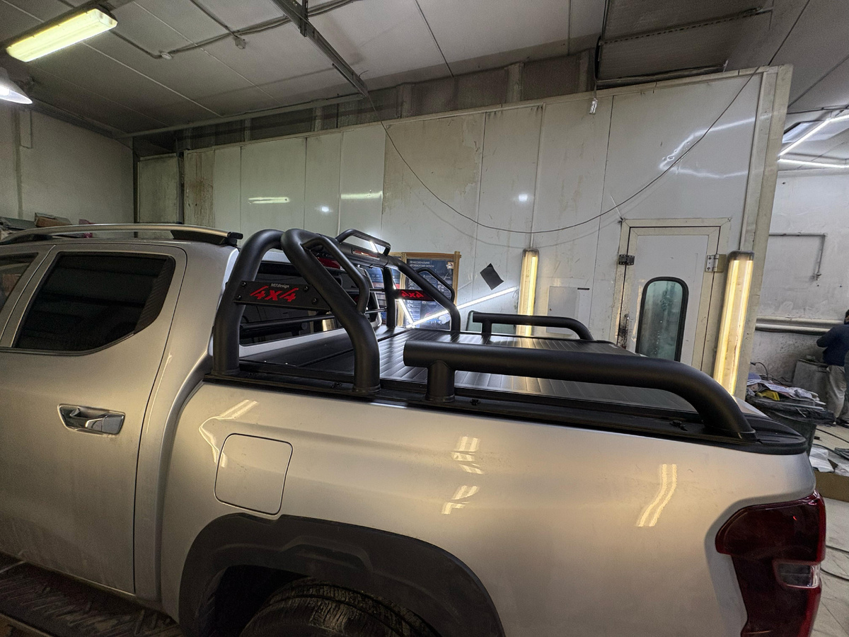 Закрыли кузов. Добавили защиту. Практичное решение для тех, кто использует пикап по делу.