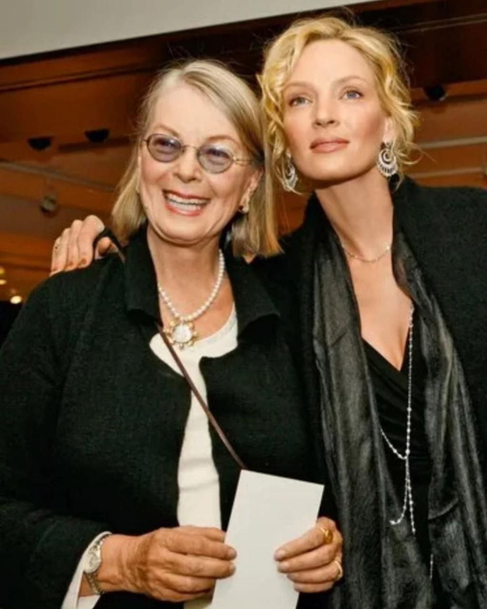 Нена фон Шлебрюгге с Умой Турман