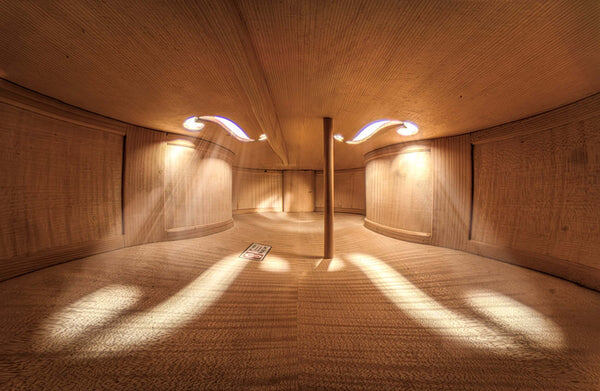 Так скрипка выглядит изнутри  mentalfloss.com