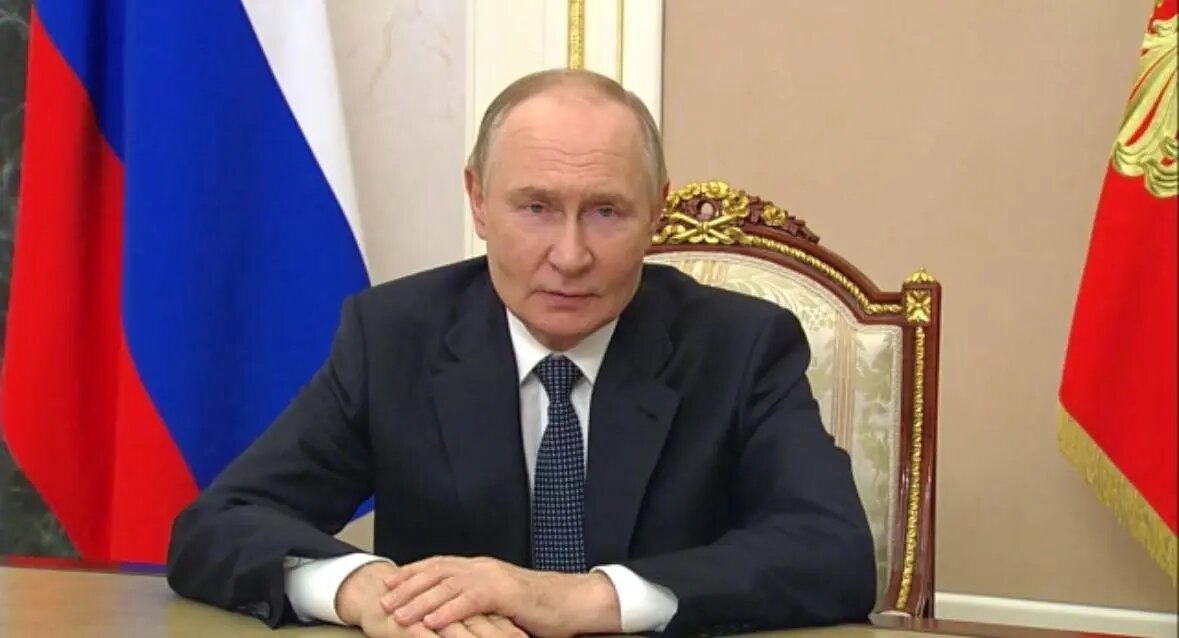    Владимир Путин. Фото: скриншот видео Кремля