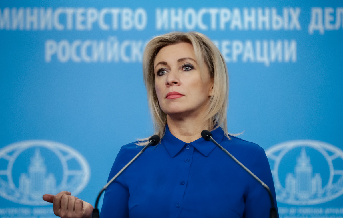    Официальный представитель МИД России Мария Захарова  Пресс-служба МИД РФ/ТАСС