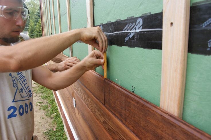 Обшивка каркасного дома предусматривает наличие вентзазора