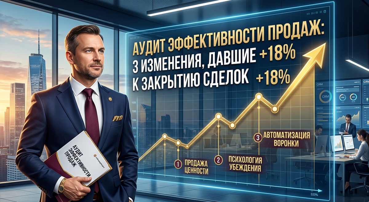 Андрей Логинов — эксперт с 17-летним опытом построения системных отделов продаж, консалтинга и аудита бизнес-процессов. Основатель andreyloginov.pro.