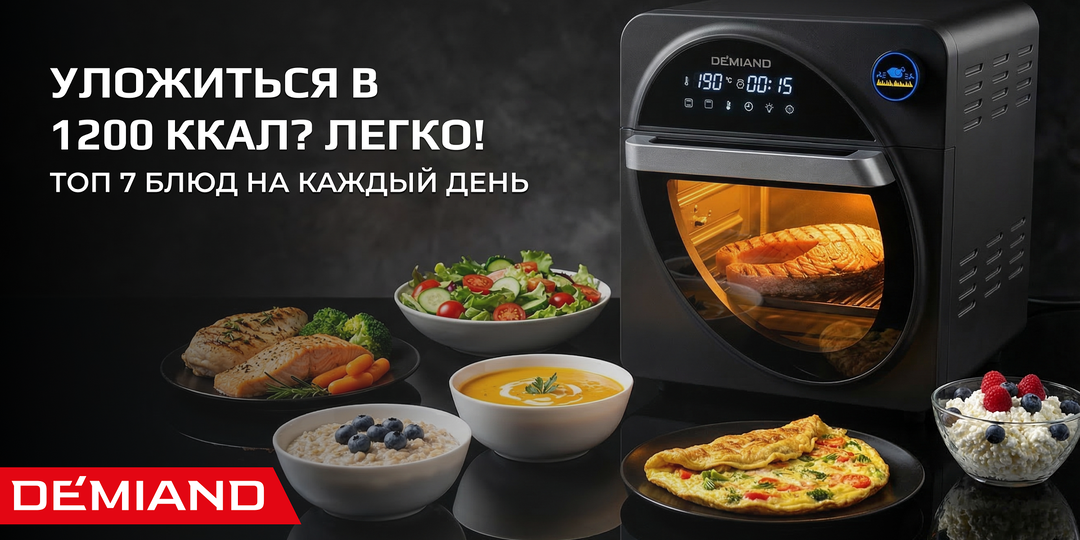 Уложиться в 1200 калорий? Легко, и мы расскажем — как!