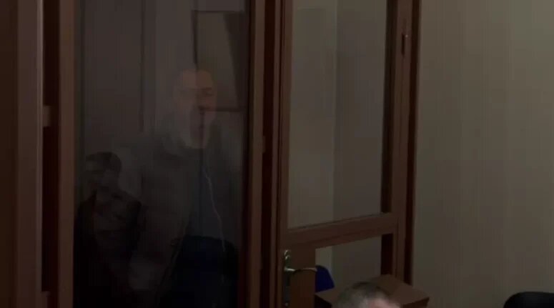    Евгений Филиппов в зале суда. Скриншот видео: t.me/opskuban