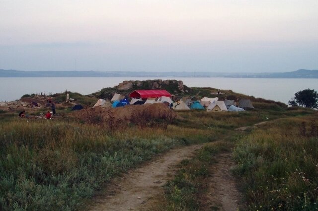    Бутягин руководил раскопками в античном городище Мирмекий с 1999 года. Фото: пресс-служба Эрмитажа