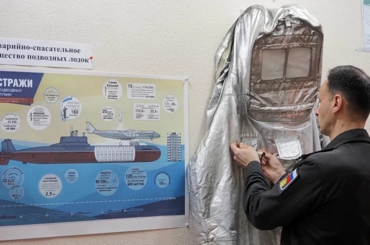    Выставка, посвященная героям-подводникам Арктики, открылась в Калуге