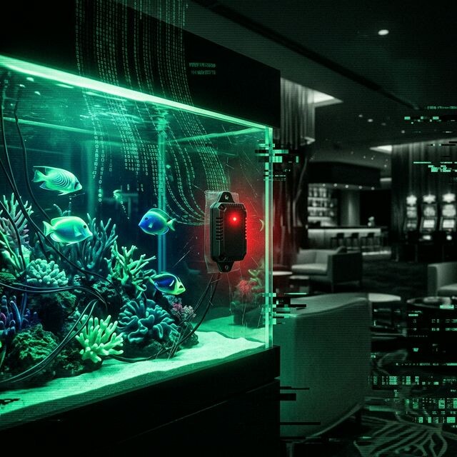 Тот самый «умный» термометр в аквариуме за $50, который стал открытым чёрным ходом для кражи данных хайроллеров.