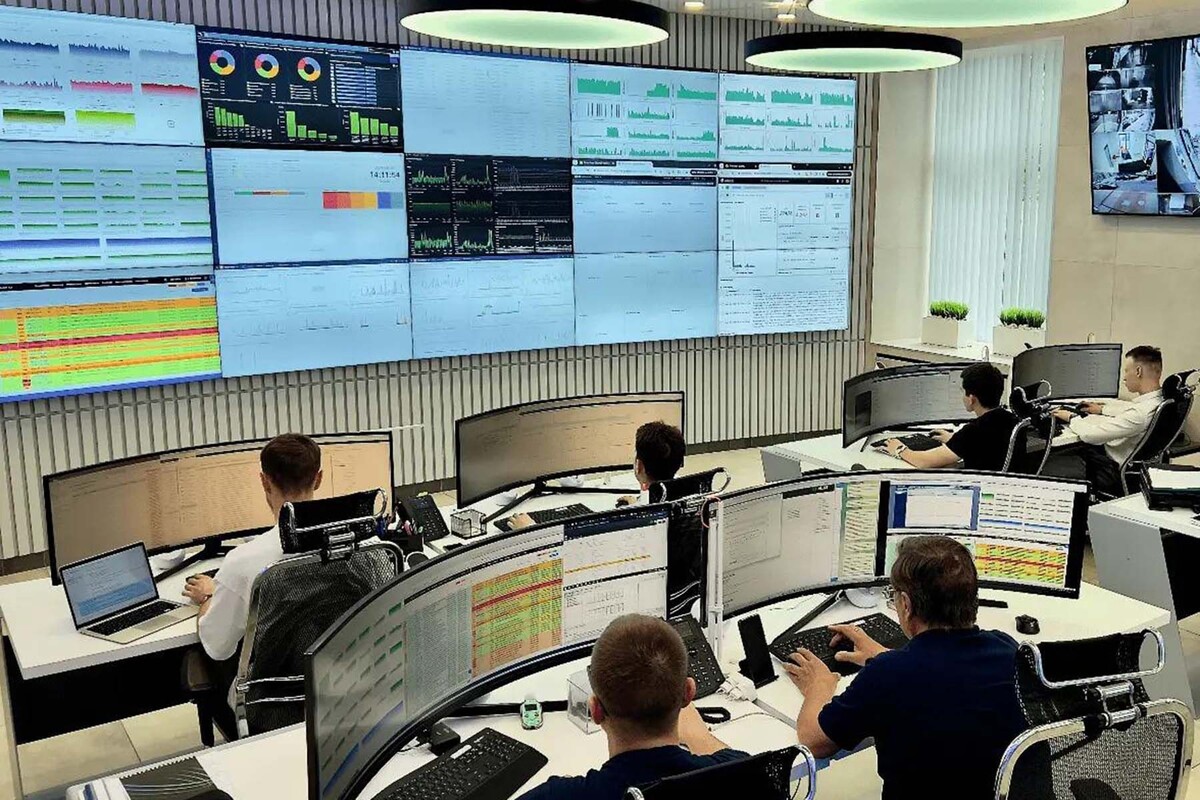  Центр кибербезопасности республиканского УП «НЦОТ». © НЦОТ