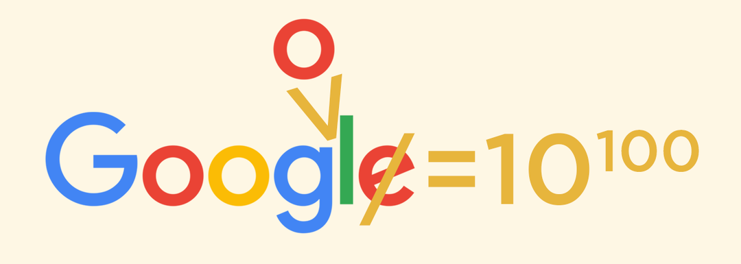 А вы знали, что Google — искажённое «гугол» (10100), придуманное детьми основателей за ужином?