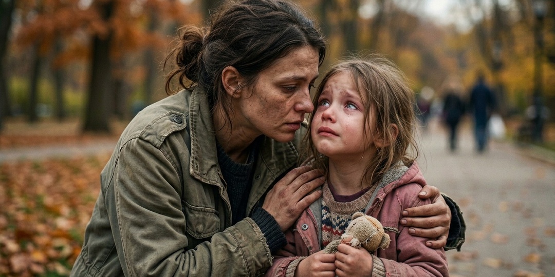 – Девочка, ты обозналась, я не твоя мама, – сказала нищенка. Спустя время она заменила малышке мать и стала хозяйкой роскошного дома