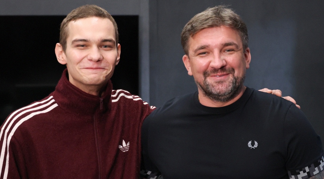     Слава Копейкин и Баста / Фото: ТАСС / Автор: Валерий Шарифулин