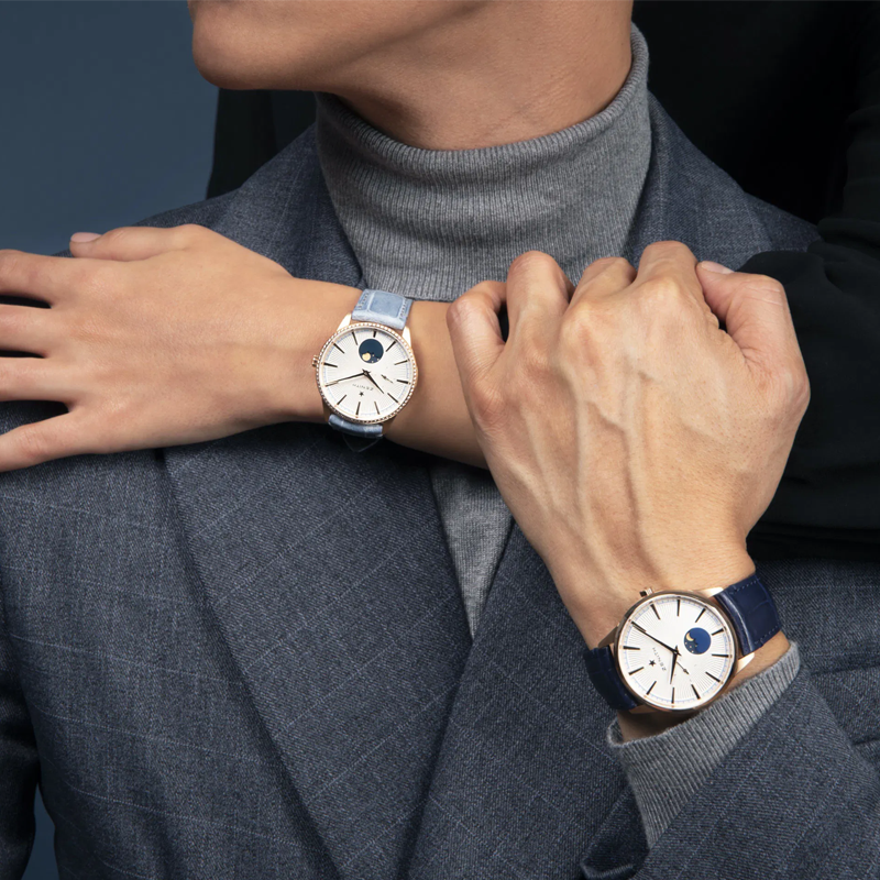 На фото: часы Zenith Elite Moonphase