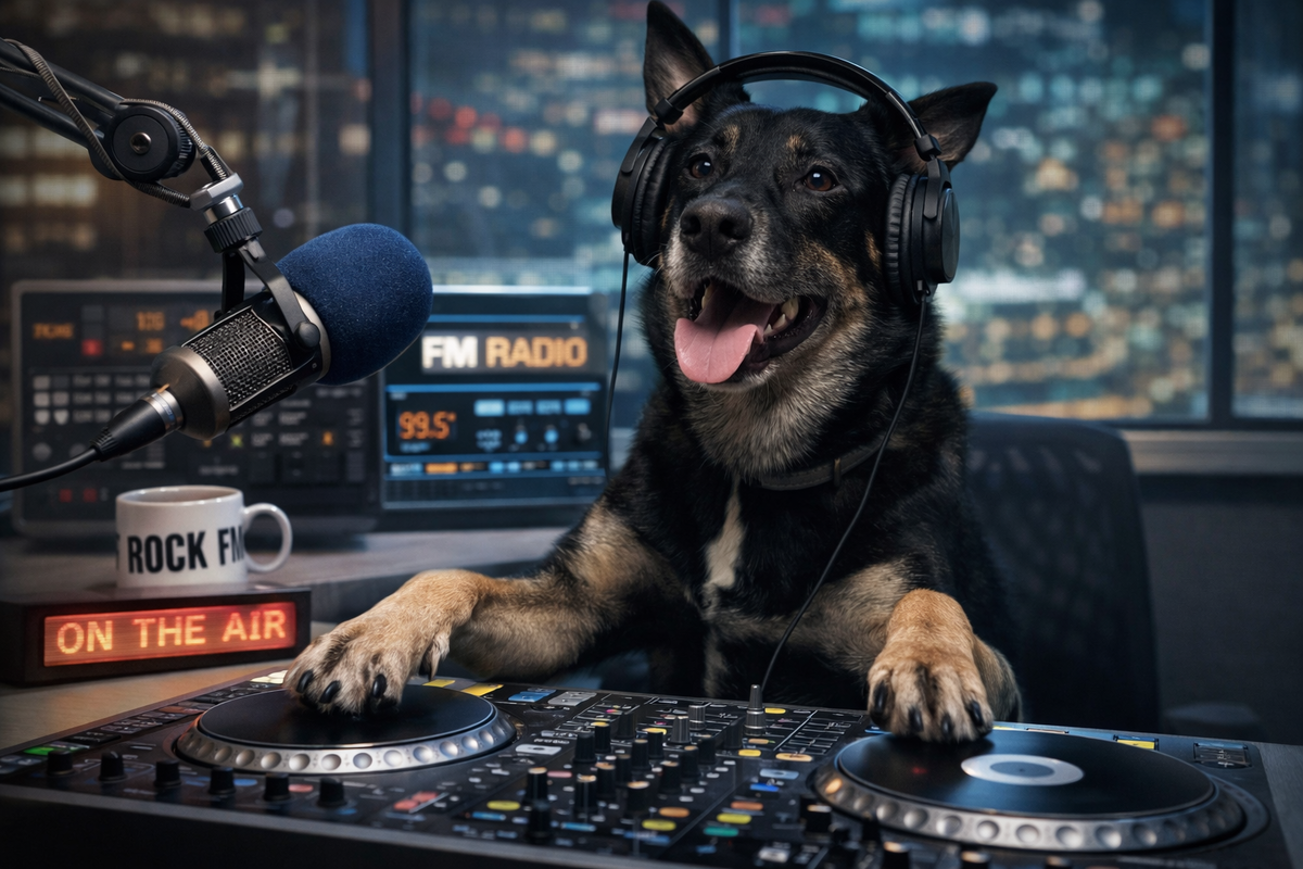 Ну... Еще иногда представляю, будто я сам там, на радио, сижу и песни включаю 😁!