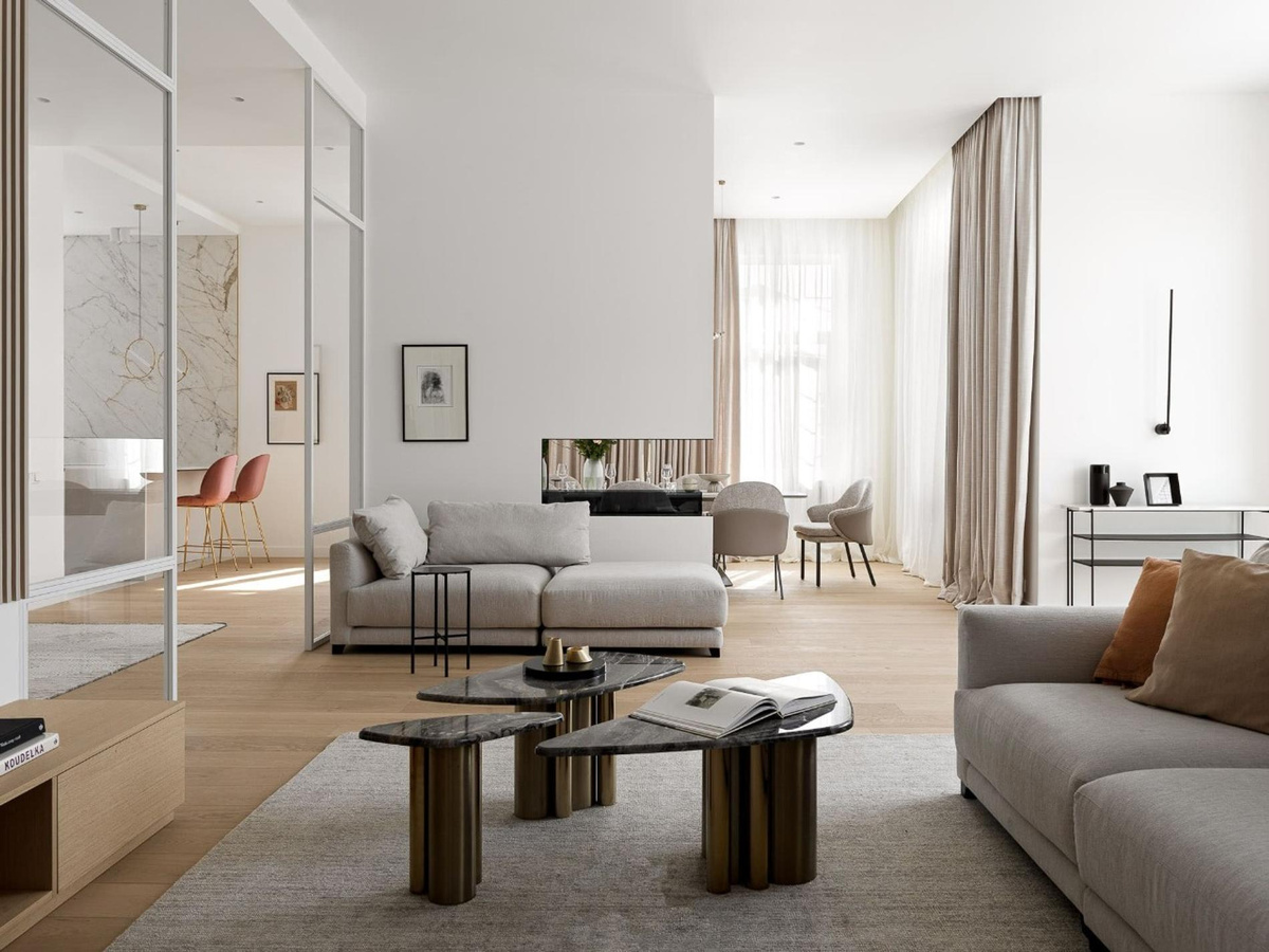     Интерьер особняка Чекалиных. Фото: MARSO STUDIO