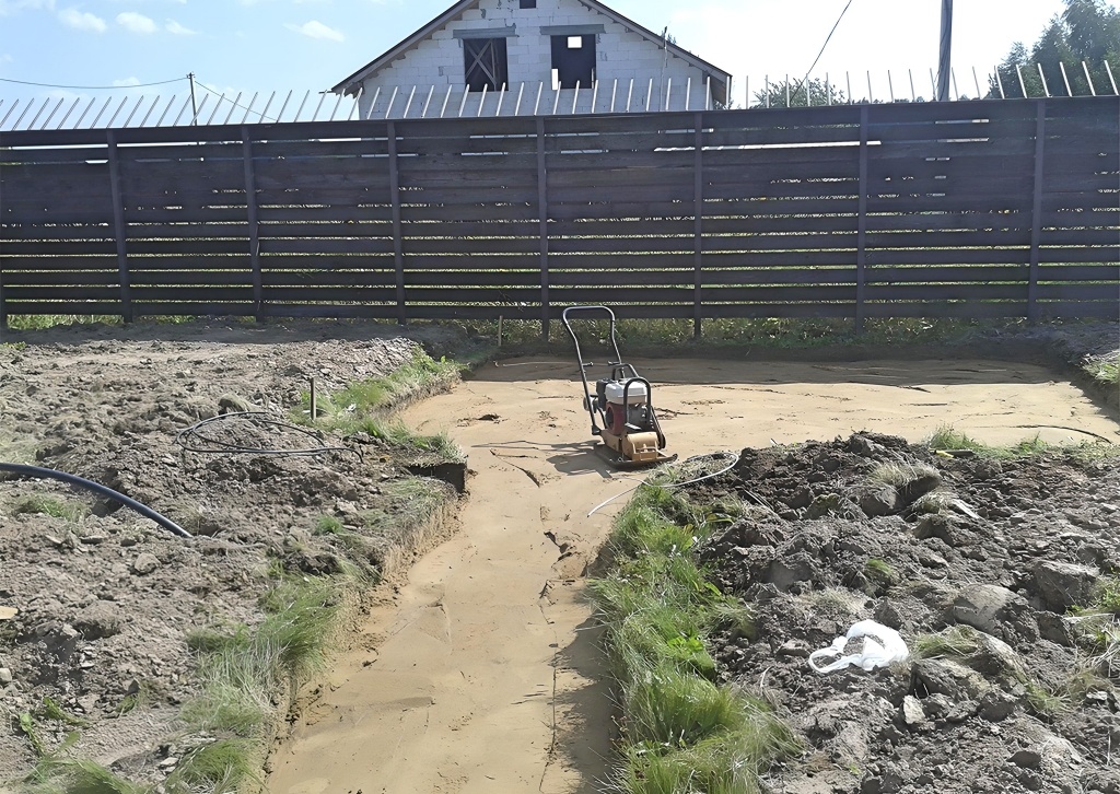 Фундамент беседки