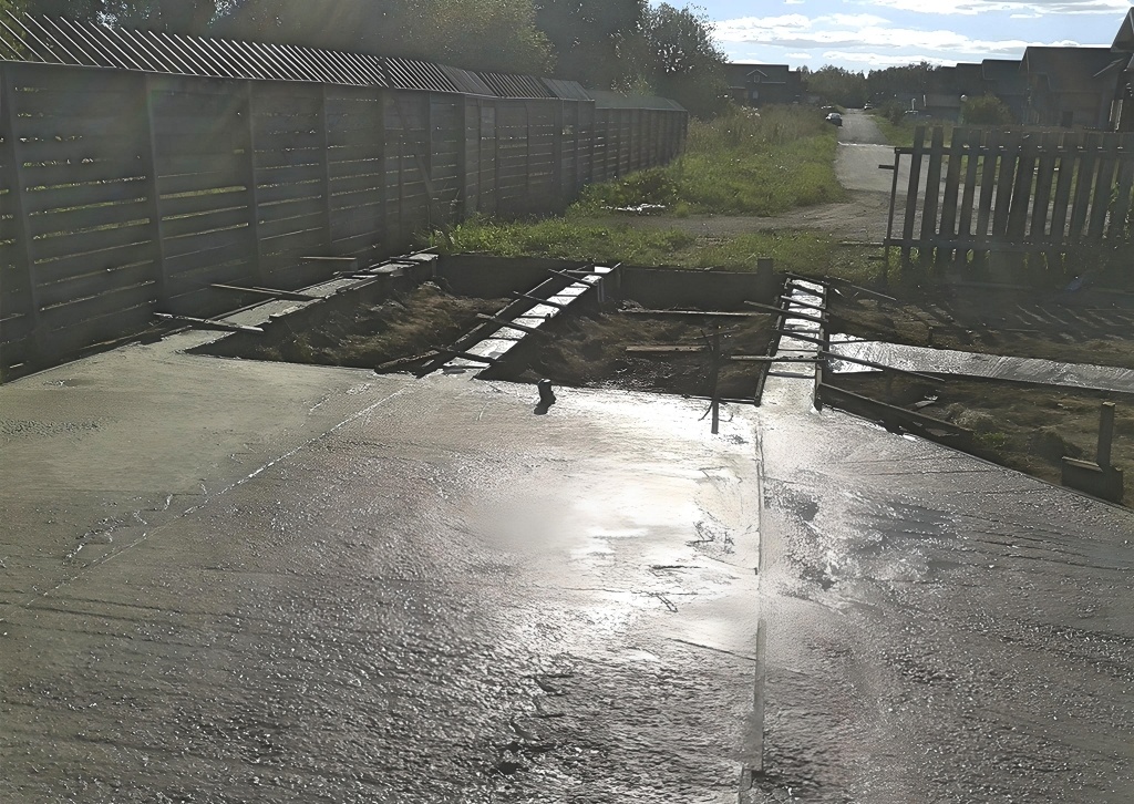 Фундамент беседки