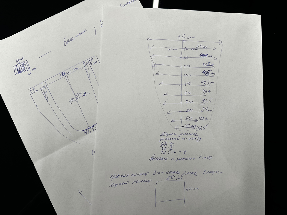 Да, те самые «чертежи», которые обычно остаются за кадром
