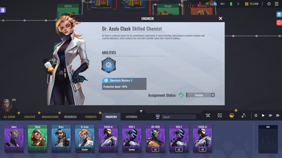    Галерея игры Factory Planner